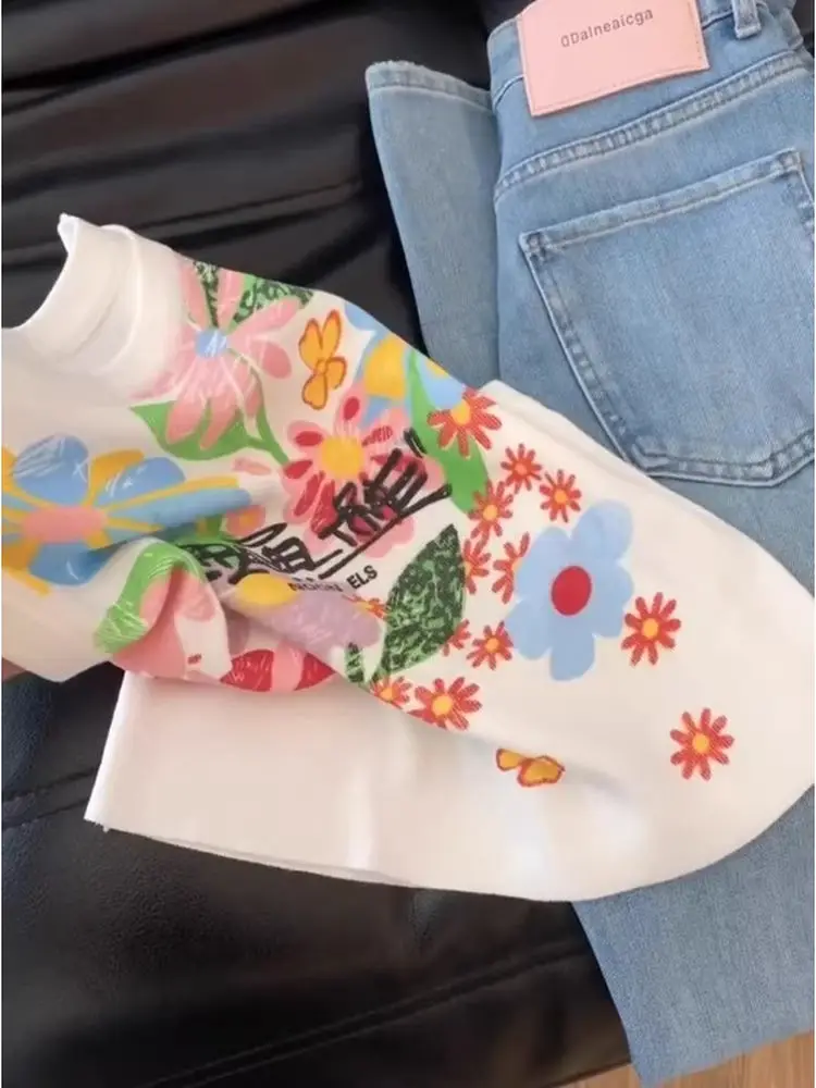 سترة نسائية صيفية مطبوعة من Dopne ملابس خارجية كورية Sle شبابية داخلية للتخسيس