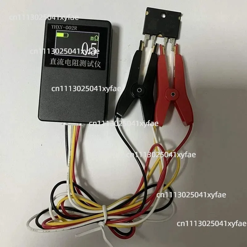 0.03% High Precision Four-Wire Resistance Measuring Device, Measuring Range 0.0001Ω to 20Ω Low Resistance Testing Hardware