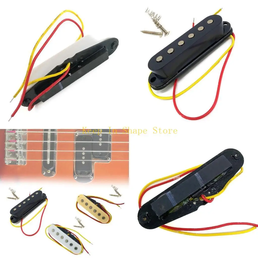 U1JC Guitar Neck/Middle/Bridge Pickups Staggered for Pickups Replacement Accessaries