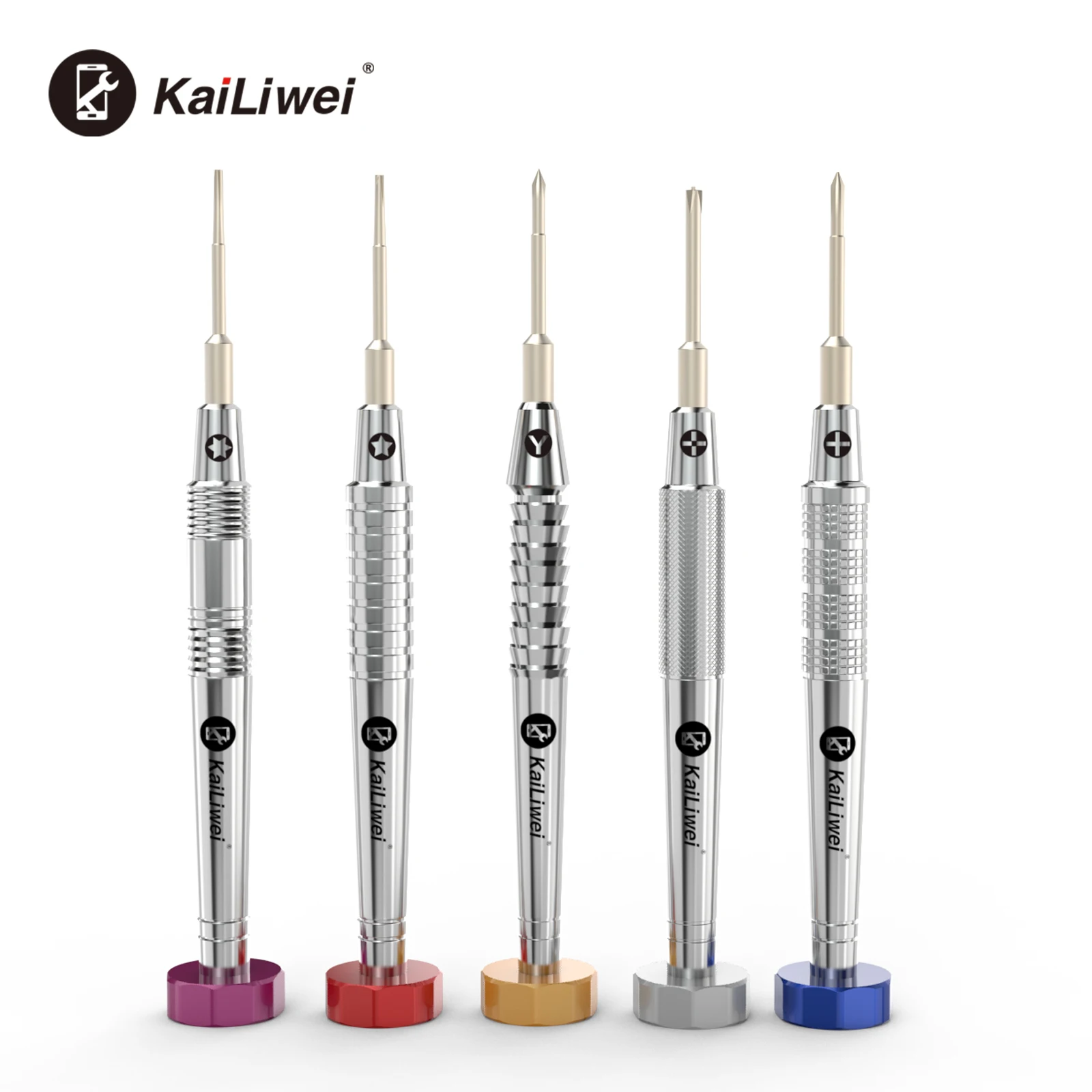 KaiLiWei 041 High Precision Mini Screwdriver Set Ultra Harded Magnetic Bits For Mobile Phone Electric Repair Disassembly Tool