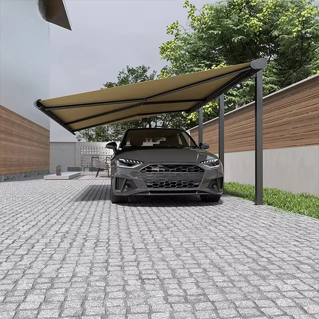 Awning,Electric LED Aluminum Frame,Canopy Shade,Acrylic Waterproof,Patio Sun Shelter,Custom Garden Carport Outdoor Shelter