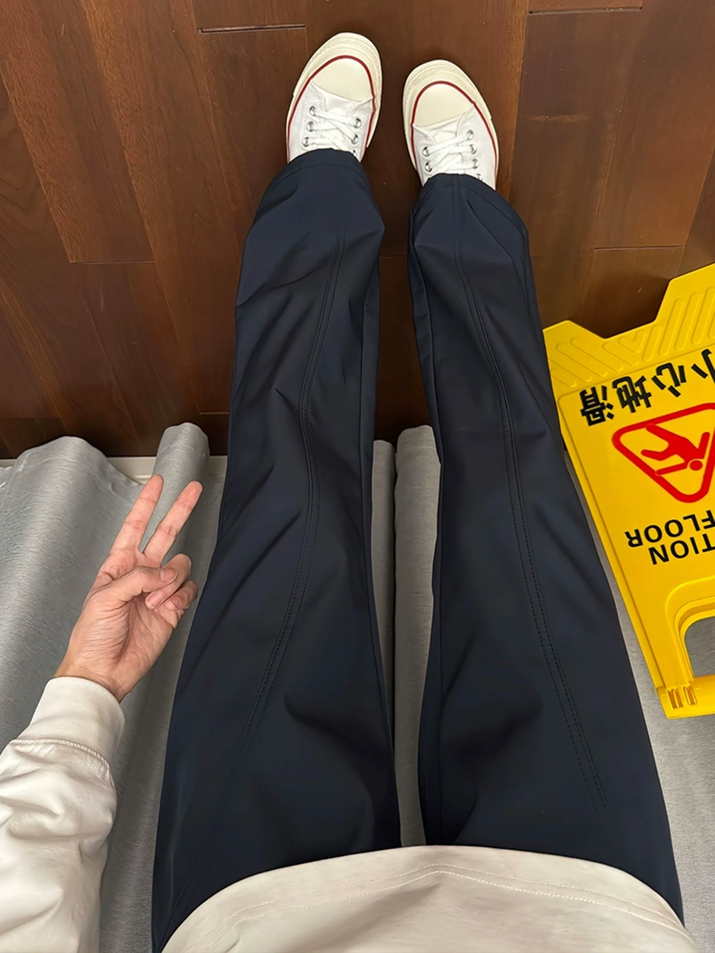 

American Sle Slim Fit Straight Leg Casual Pants Men's Waterproof Qui Dry Soft ell Cargo Pants Bell Bot Ciwalk