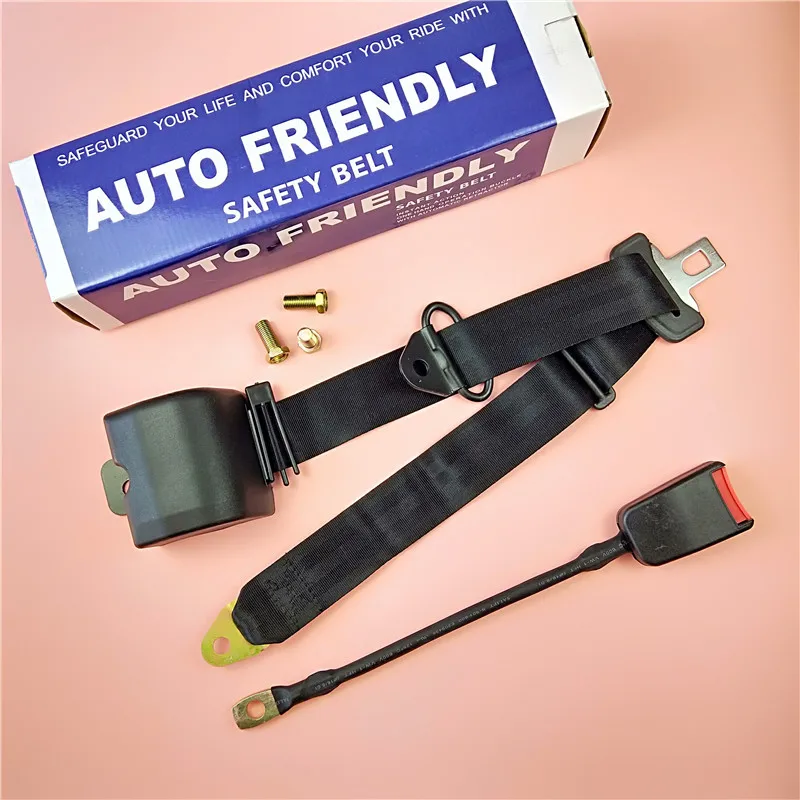 General 3 three-point retractable auto auto retractable adjusting belt Auto truck bus van seat belt assembly