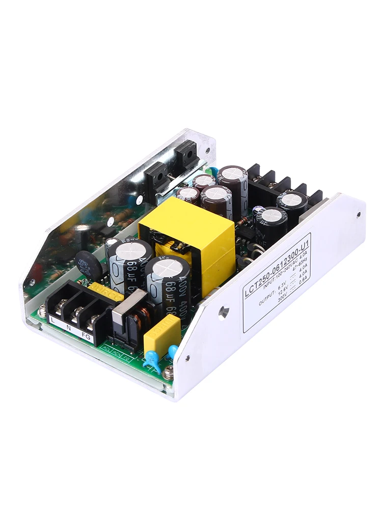 250W Electronic Tube Biliary Machine Power Amplifier Switch Power Module AC-DC 300V0.6A | 12.6V4A | 6.3V4A