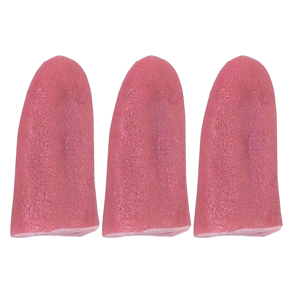 Simulation Tongue Decor Scene Layout Props Stage Performance Toys Festival Party TPR Fool's Day