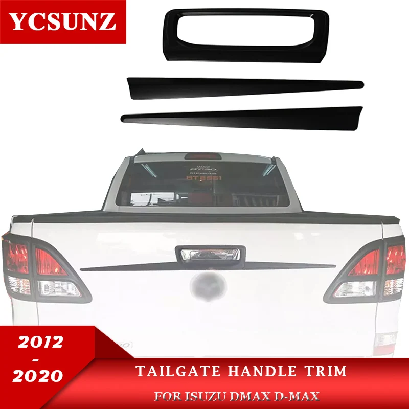 ABS Tailgate Handle Trim For Mazda Bt50 Bt-50 2012 2013 2014 2015 2016 2017 2018 2019 2020 Pick Up Truck Car Accessories