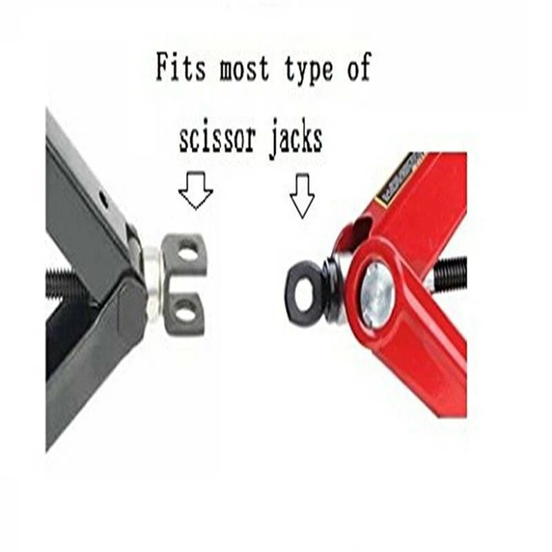 Car Jacks Lifting Equipment Use With 1/2 Inch Drive Or Impact Wrench Tools Scissor Jack Adaptor Car Accessories