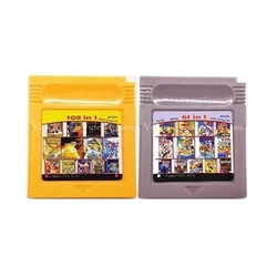 GBC GBA NDS Game Cartridge Card 61 In 1 108 In 1 Colourful For Video Game Console Classic Card