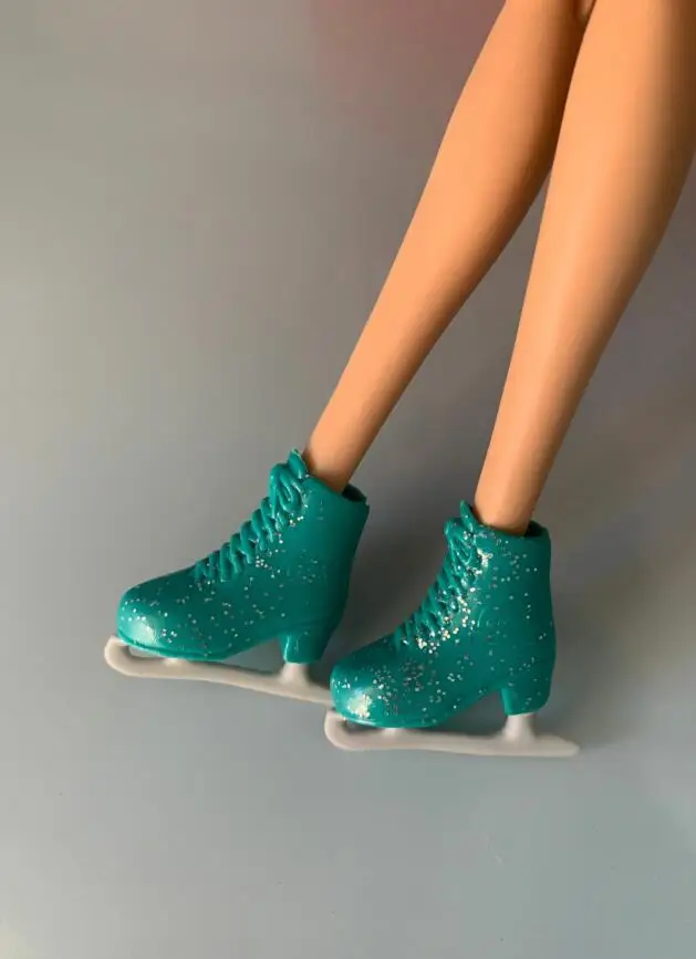 New styles Doll shoes high heel boots flat shoes toy blue yellow red purple for your BB 1/6 dolls A199a