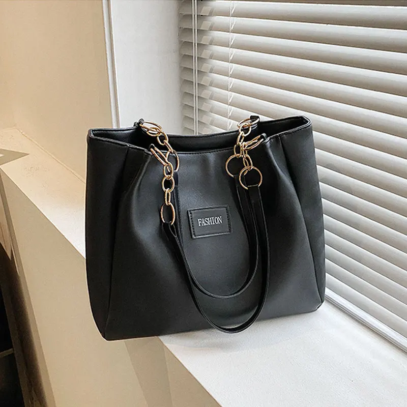 1PC Atmospheric Commuting Fashion Popular Handbag Summer Trend New Student Make-up Class Bag Simple Casual Shoulder Tote Bag