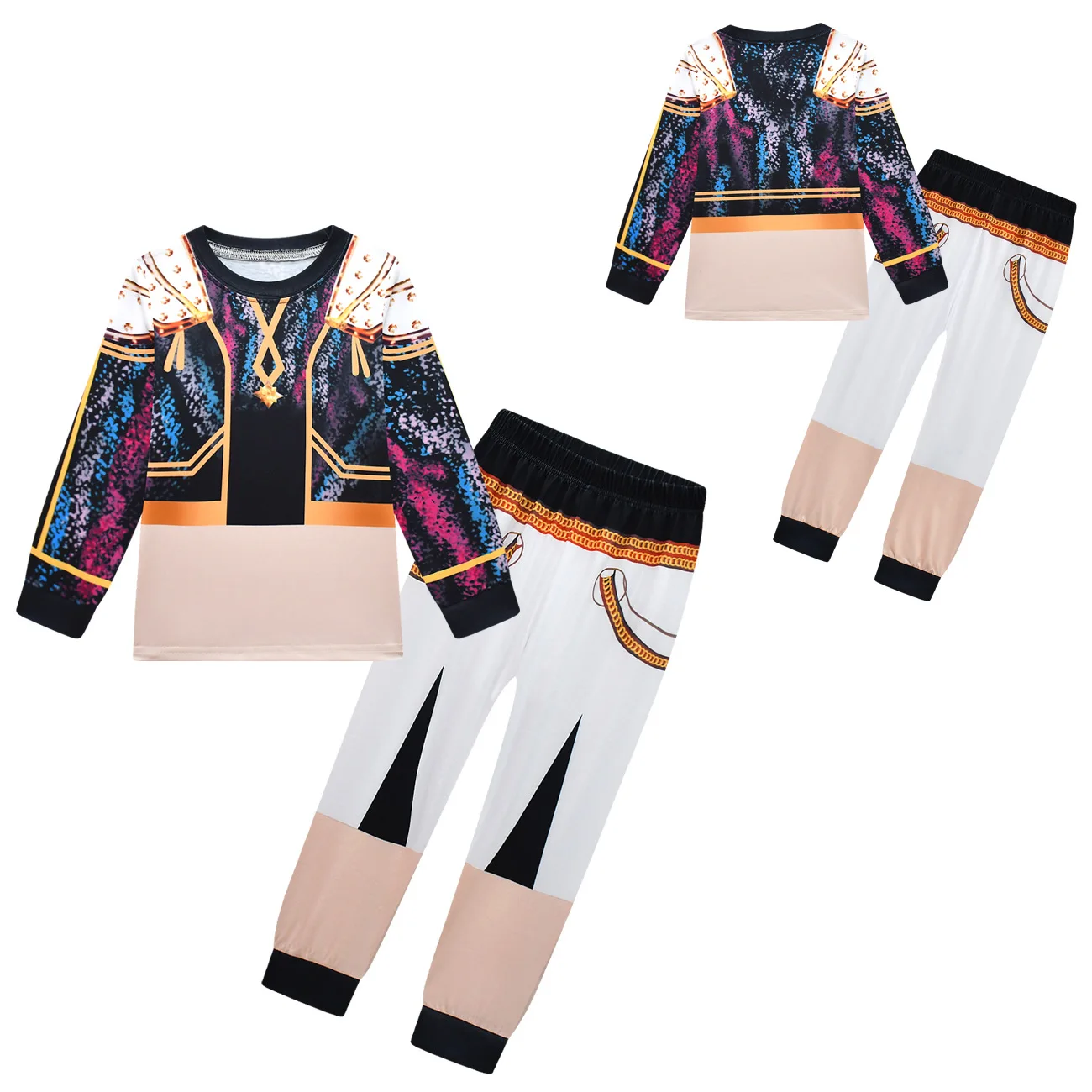 

KPop Demon Hunters Children Pajamas Clothes Tops Pants 2PCS Cartoon Sleepwear Kids Pajamas Girls Toddler Baby Homewear Outfits