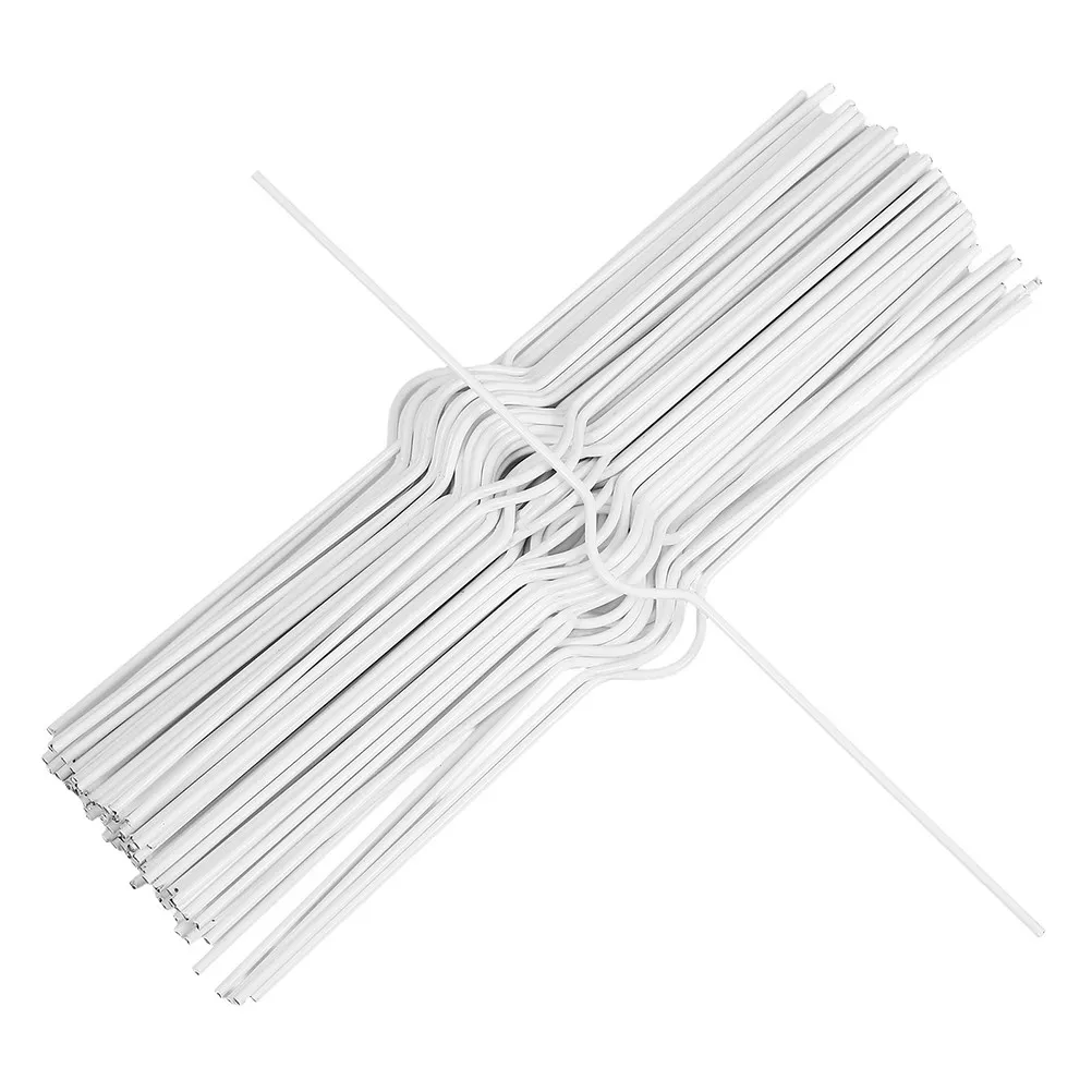 

100Pcs Sturdy Iron Calendar Hook Poster Hanger Scroll Binder Wall Display Holder Photo Album Organizer Office Home School