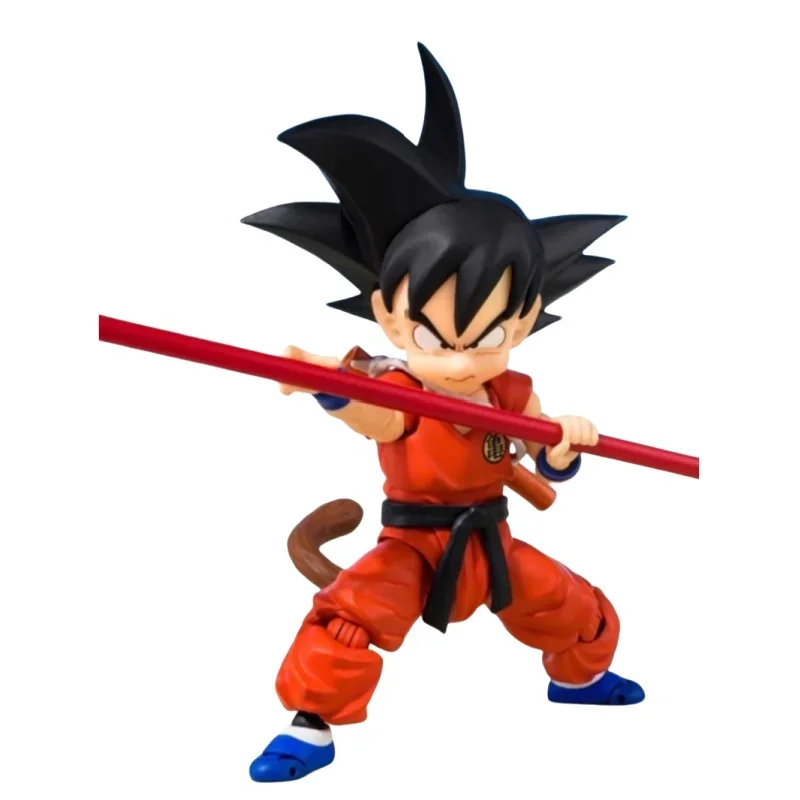 Bandai w magazynie oryginalny TNT Limited SHF Dragon Ball figurki anime SON GOKU INNOCENT CHALLENGER figurki zabawki kolekcjonerskie