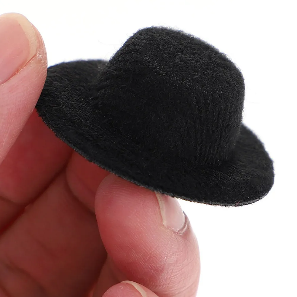 5Pcs Mini Top Hats Fabric Lightweight Miniature Hats for Handmade Accessories Party Decor Mini Hat Russian Banya Hat