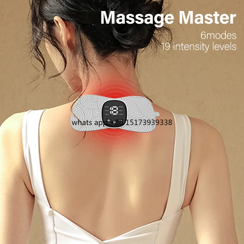 

Wireless Electric TENS Unit Massager Low Frequency for Physical Therapy and Body Neck Massage for Back
