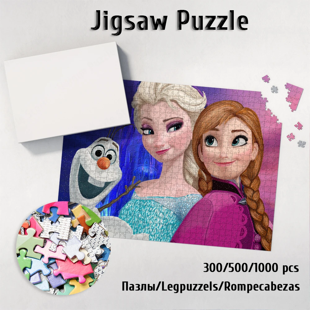 

Frozen Disney Princess Jigsaw Puzzle Queen Elsa Puzzle Anna and Elsa Cartoon Disney Games and Puzzles Orwolf Cartoon Toys Puzzle