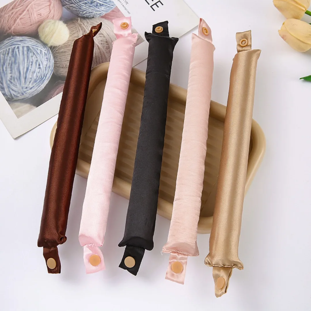 Heatless Curling Rod Headband No Heat Hair Curler Wave Formers Hair Rollers Lazy Curls Curlers with Scarf Hair Salon Accessories - Image 3