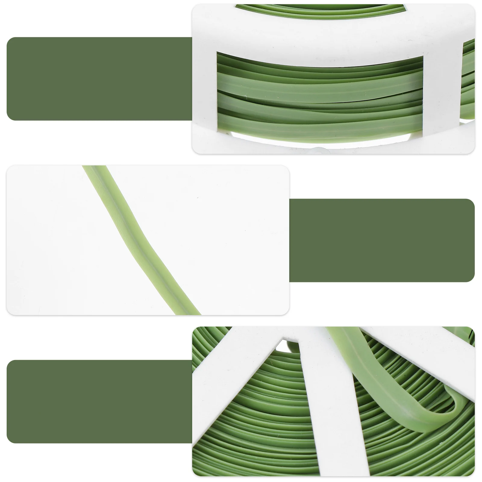 

1pc Garden Binding Wire Plant Tie Lightweight Durable Waterproof Simple Design Gardening Gift Flowers Trees Climbing Belt