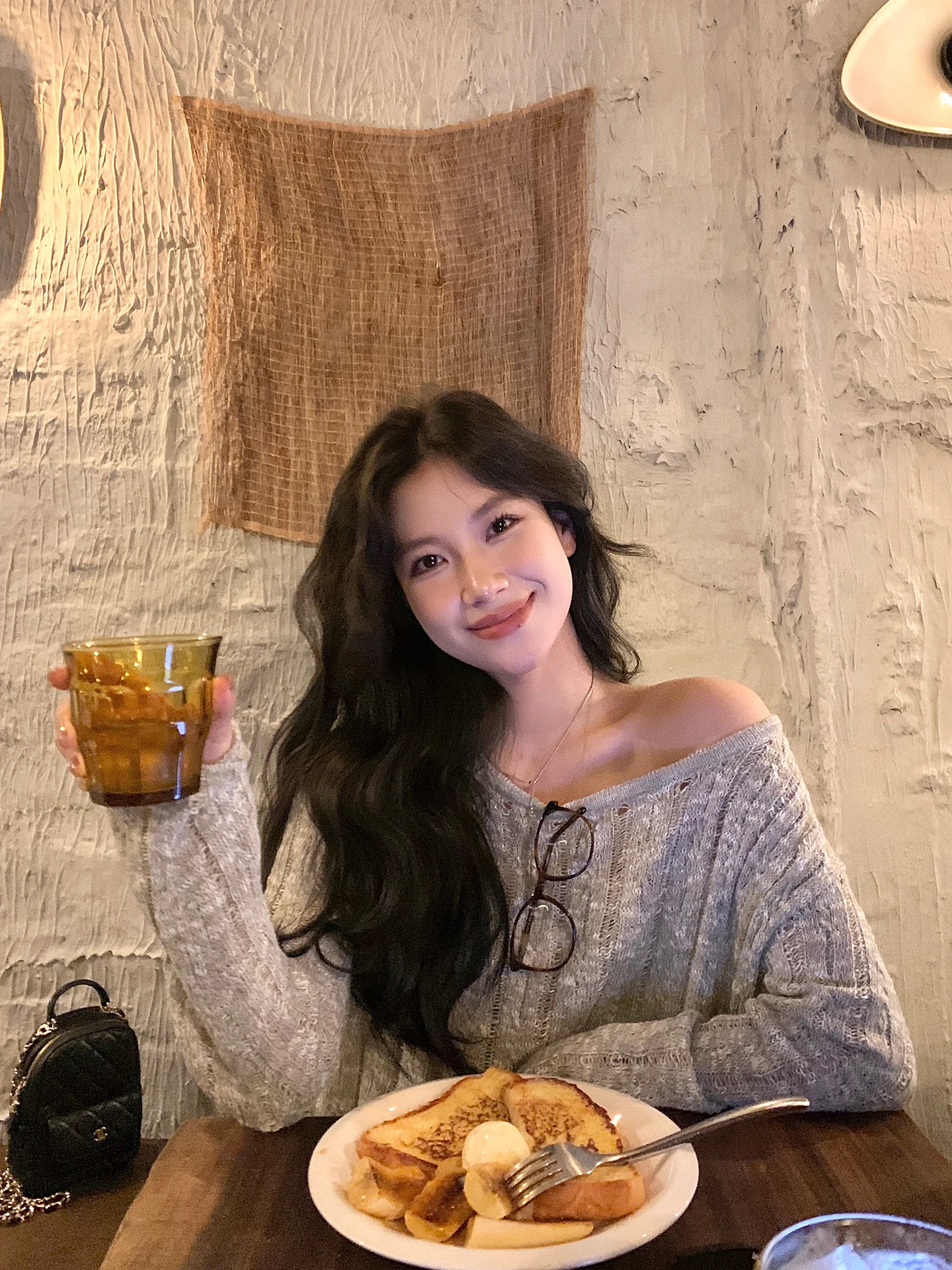 

DaqianwithU Casual Hollow out Long Sve Women's Knitted Sweater Thin Loose Sle Polyester Blend Spring Faion 2026