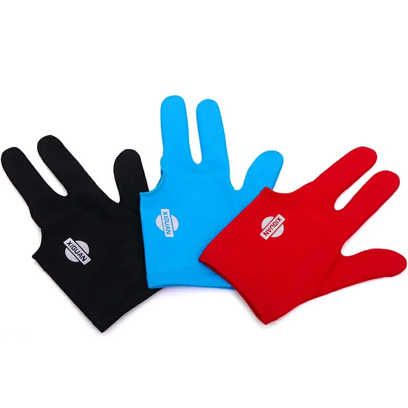 XIGUAN Snooker Billiard Table Player Lycra Cloth Glove Accessory for Training