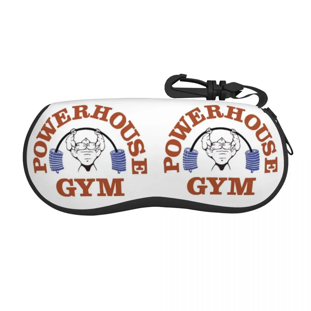 Custom Powerhouse Fitness Gym No Pain No Gain Glasses Case Cool Shell Eyeglasses Case Sunglasses Box