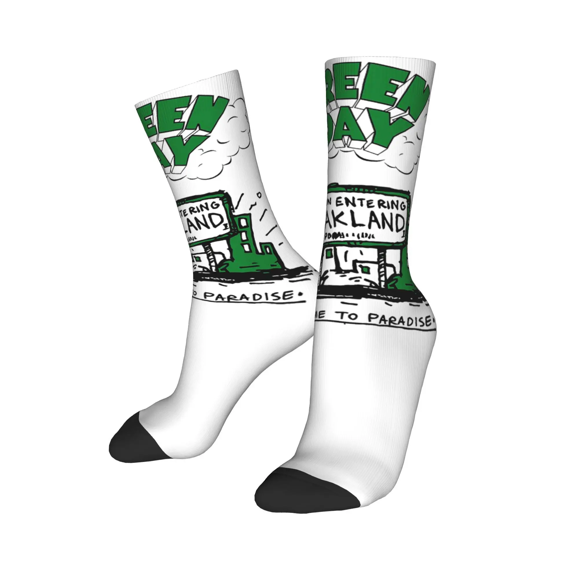 Fashion Men Women Crew Socks G-Green Day Dookie Merch Comfortable Logo Breathable Sock