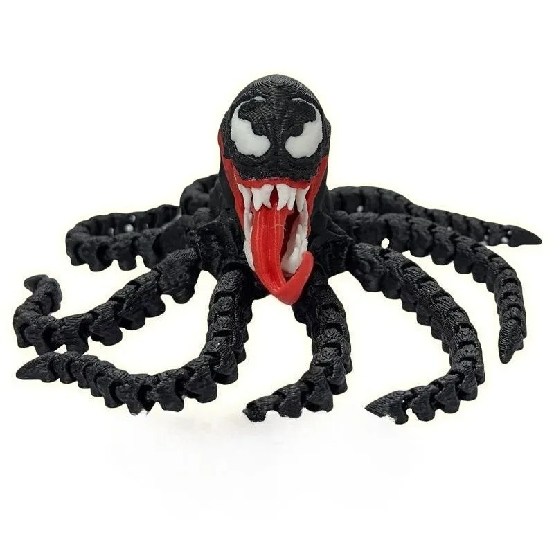 تماثيل ألعاب Marvel The Avengers Spiderman Venom ثنائية الأبعاد للأولاد، هدايا عيد ميلاد عالية الجودة لتزيين سطح المكتب