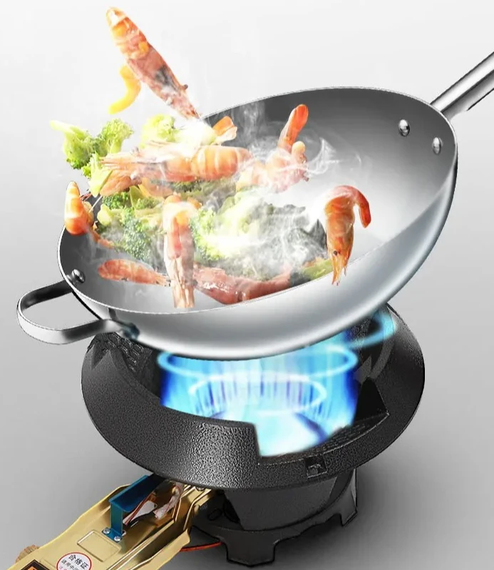 

Single-head High-Power Liquefied Gas Stove | Saves 30% Energy and Gas