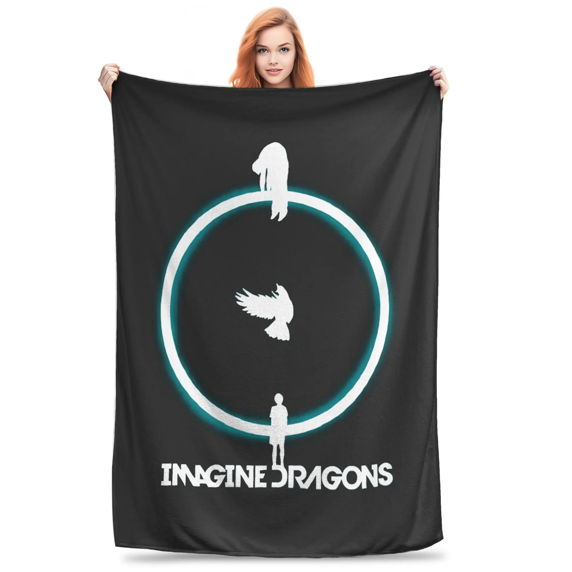 

Одеяла Imagine Dragons Band Loom Tour, качественное супермягкое одеяло, зимнее одеяло для девочек и мальчиков, уличное покрывало с узором