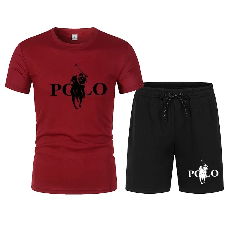 Herensportset Zomer Mesh T-shirt & Shorts - usage example
