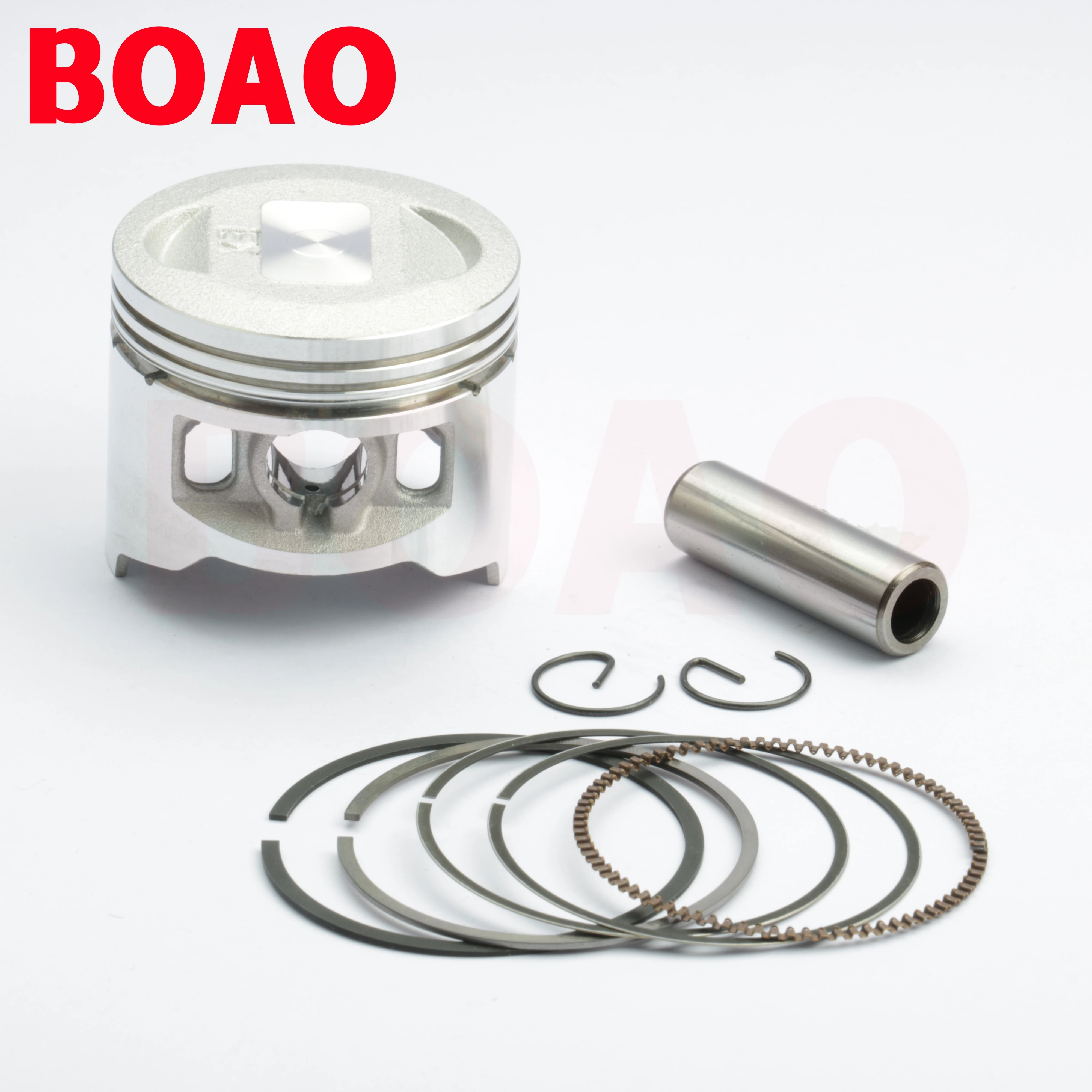 CT100 Piston 53mm With Rings Pin Kit For Bajaj 100 Bajaj100 CT100 CT100 4-Stroke Engine Parts & Accessories