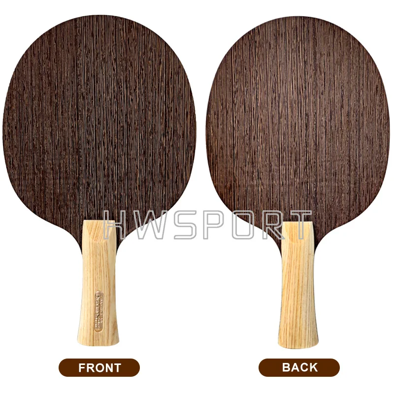 SANWEI Dynamo Table Tennis Blade 5 Ply Wood Ping Pong Blade Wenge Surface Kiri Core for Quick Attack with Loop Driving