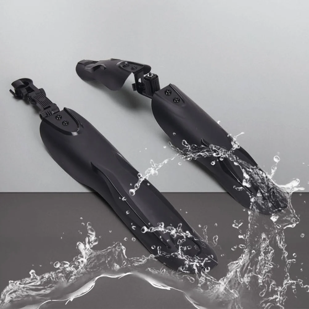 

2Pcs Bike Mudguard Strong Durable Front Rear Mudguards Universal Mountain Road Bike Mud Guard Set Impact Resistant