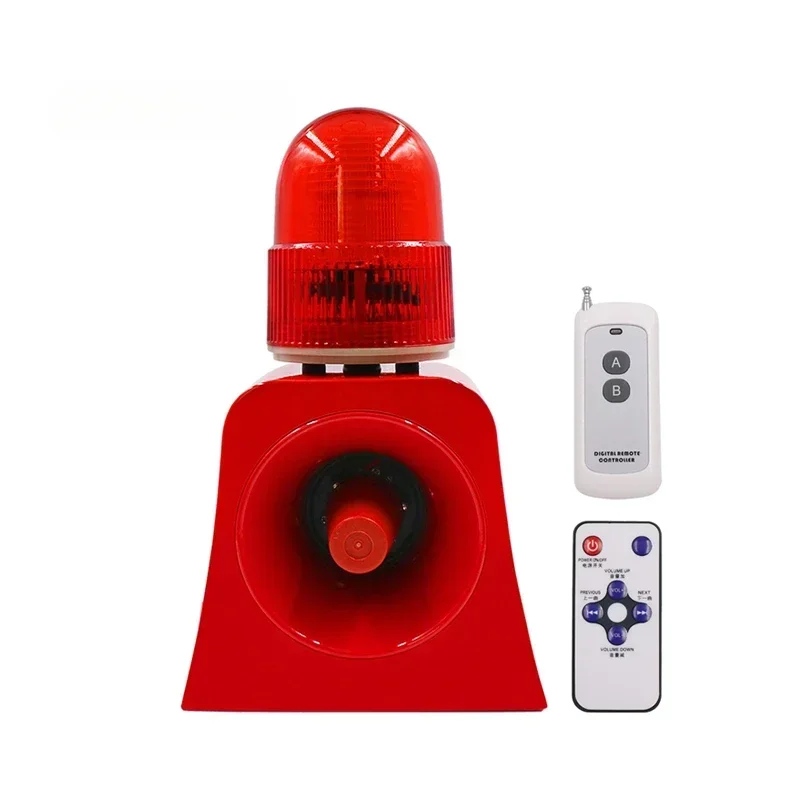 Hot salesAudible Visual Alarm 130dB Loud Alarm Siren Adjustable tone and volume protection grade security alarme system of Facto