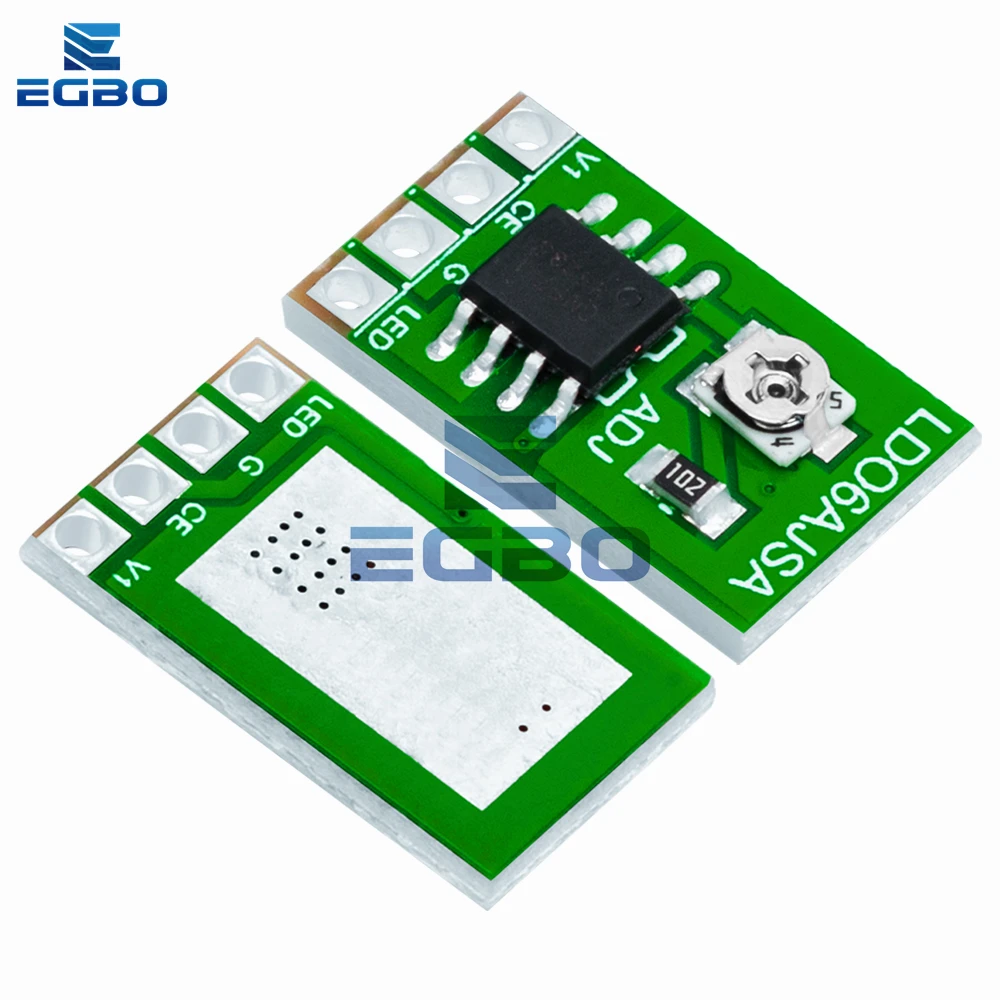 5PCS~20PCS EGBO 30-1500MA Adjustable Constant Current LED Driver DC 3.3V 3.7V 4.2V 5V PWM Control Board Buck Power module