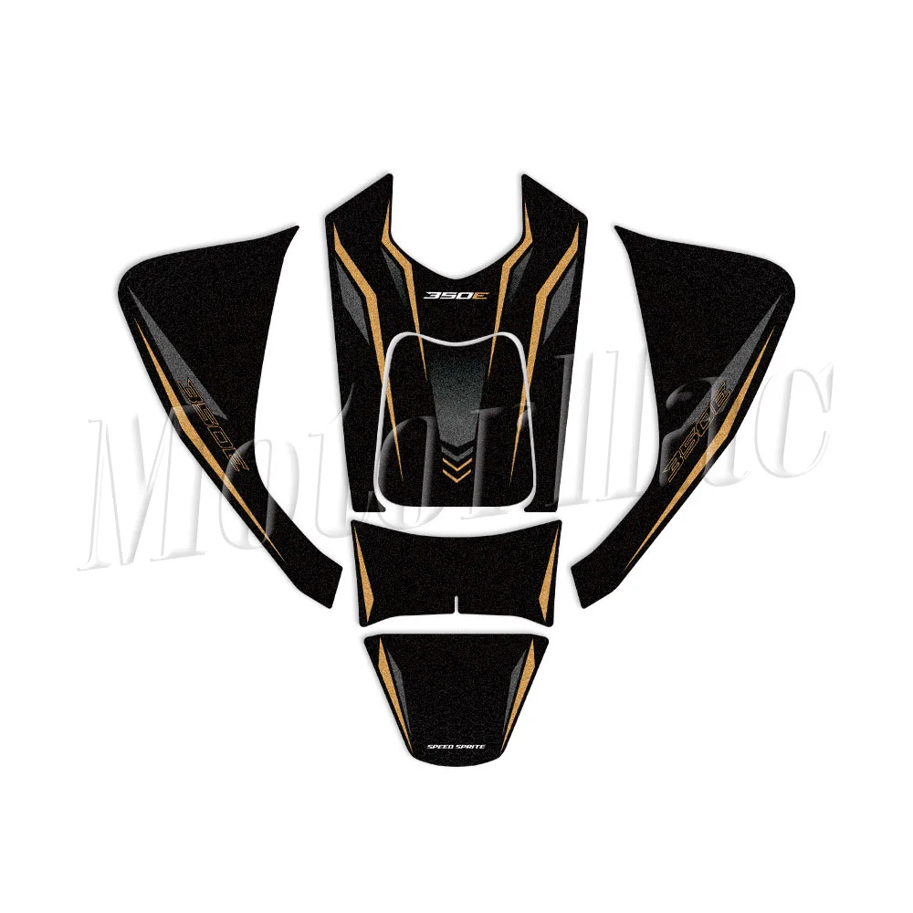 Motorrad-Tankpad-Aufkleber Roller-Schutzfolien Zubehör für Zontes 350 E 350E – Detail 4