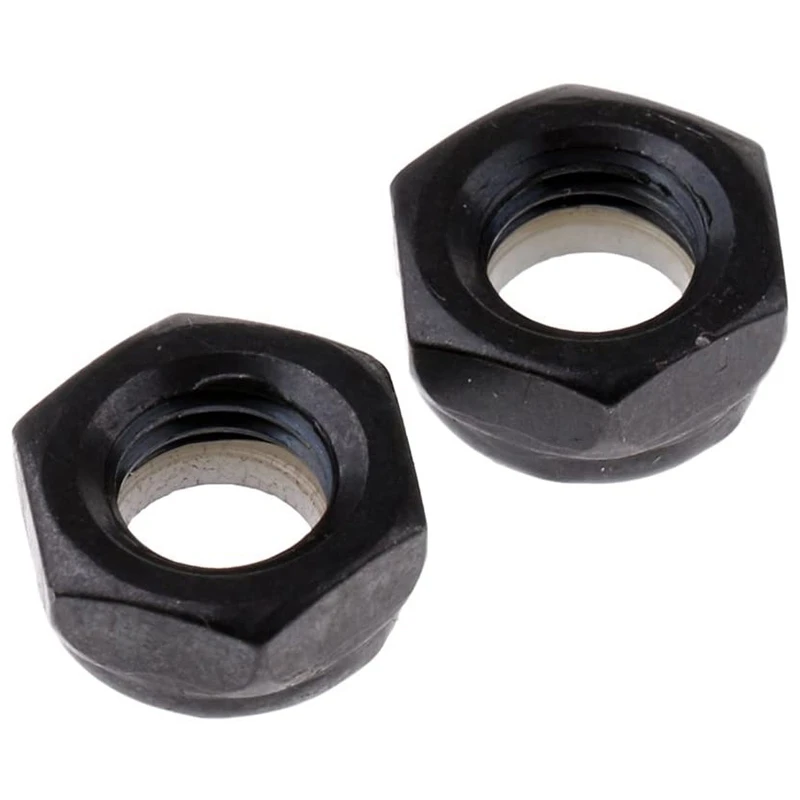 50Pcs Sturdy Skateboard Longboard Trucks Wheels Replacement Axle Nuts Hardware Black Skateboard Trucks Axle Nuts