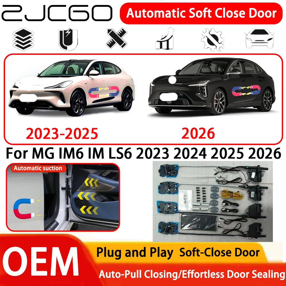 

for MG IM6 IM LS6 2023 2024 2025 2026 Car OEM Plug and Play Automatic Electric Soft Close Door Comfort Closing System