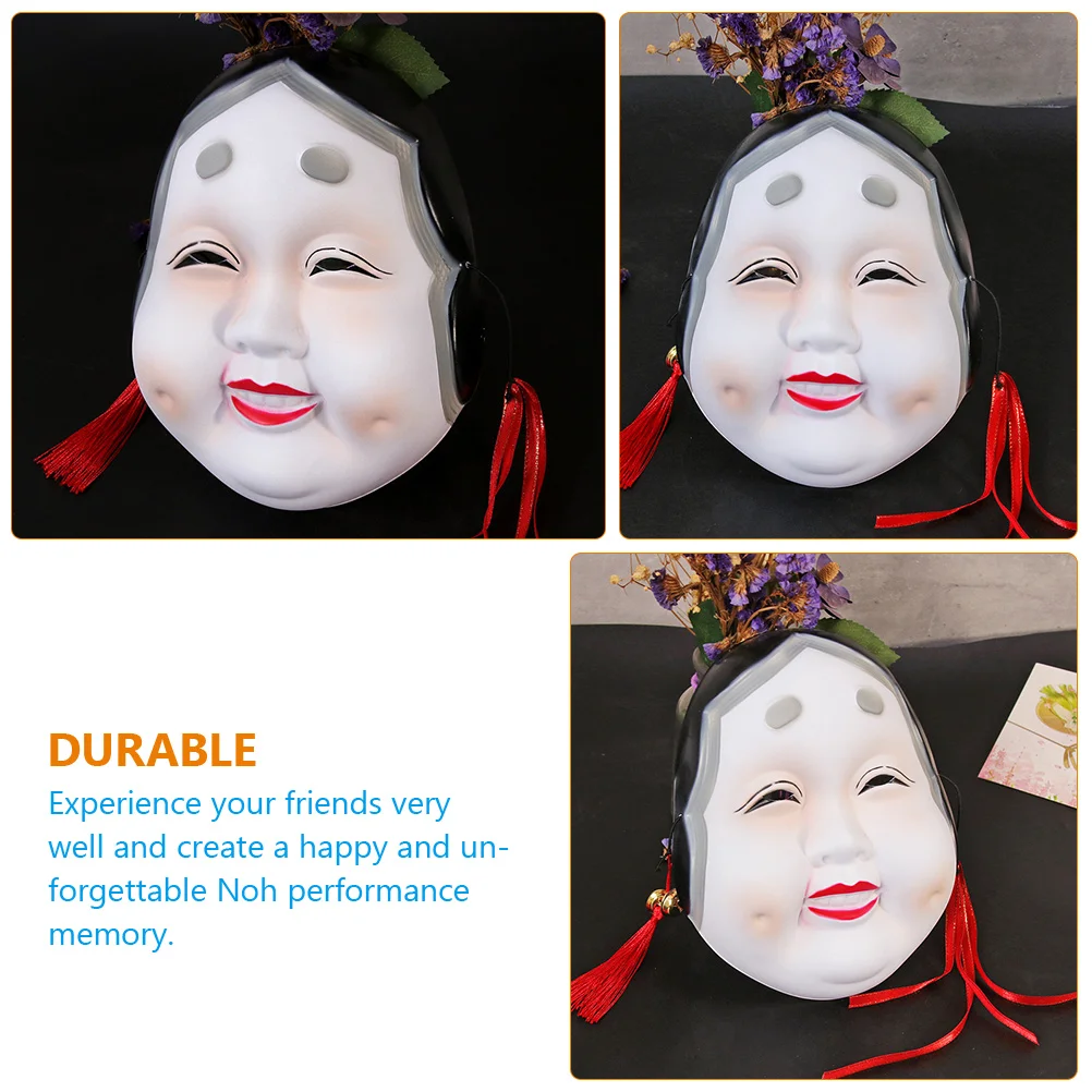 Mask Prop Performance Used Makeup Party Props Favors Plastic Funny Miss Masquerade