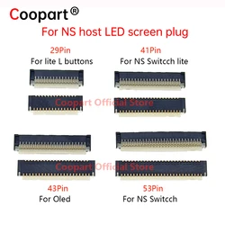 For Nintendo Switch Lite L Key LCD NS Swtich Lite OLED Host Screen Socket FPC Connector Row Plug Display Interface Port