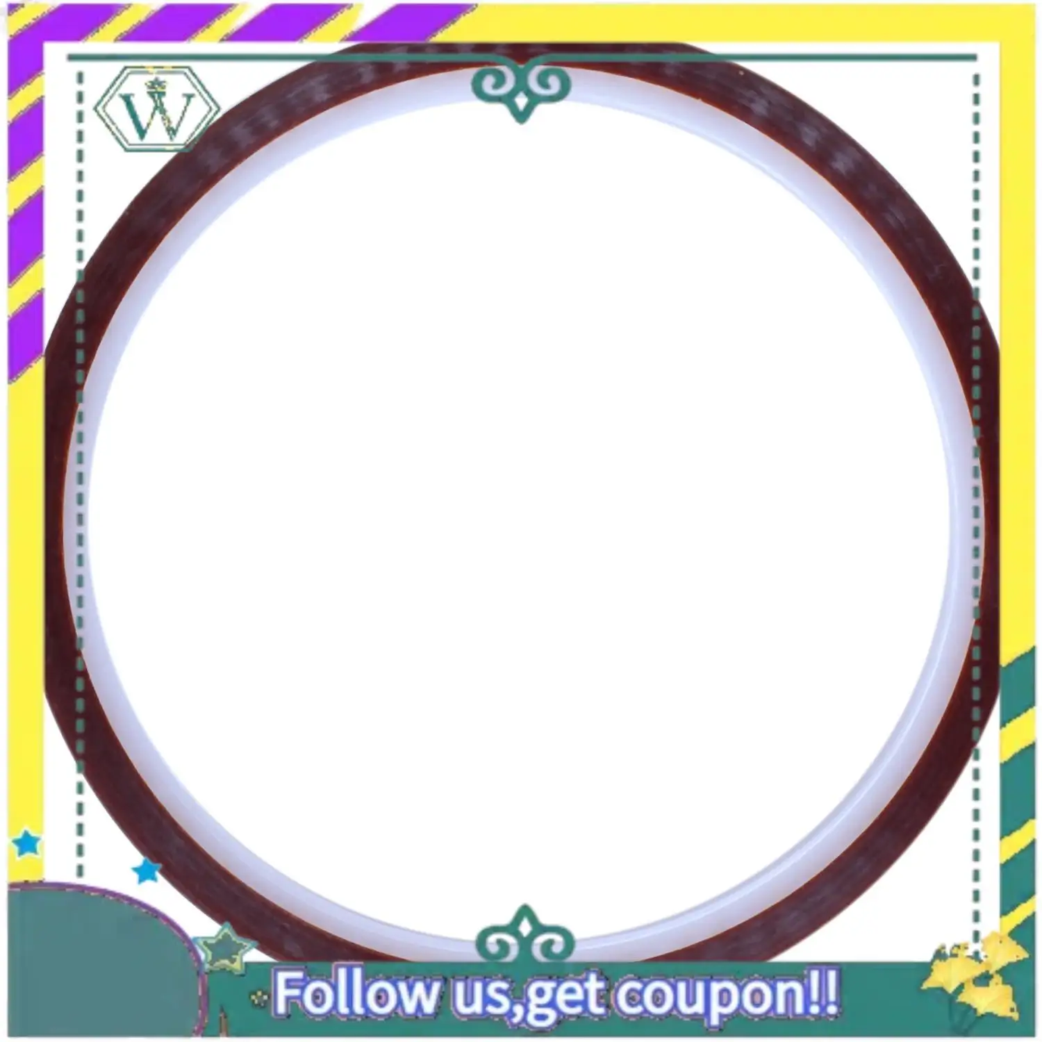 NEW 2 Pcs Green Plastic 7Cm Dia Sponge Finger Wet Money Cashier & 4 Rolls Heat Resistant Tape For 3D Sublimation Heat Press 10Mm