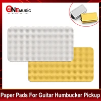 Almohadillas de papel de 20 piezas para pastilla Humbucker de guitarra o pastilla de bobina única