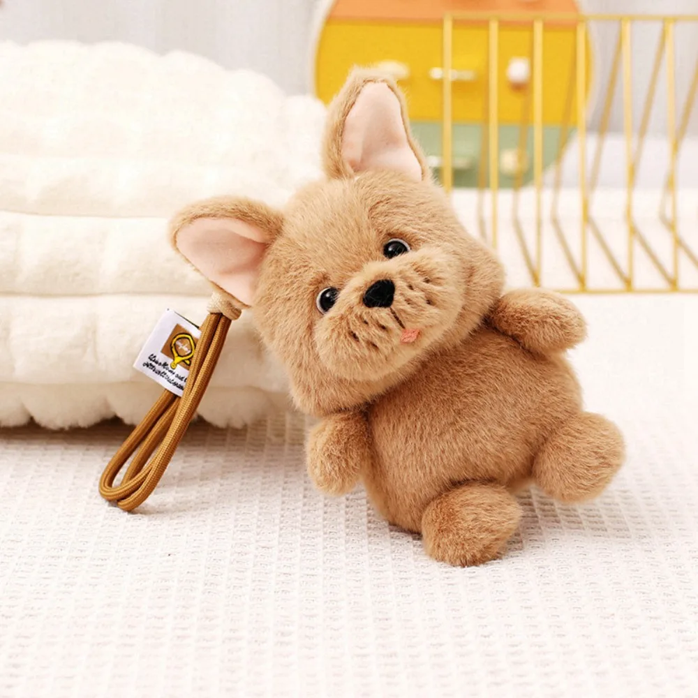 

Puppy Dolls Dog Plush Pendant Schnauzer Stuffed Animal Husky Corgi Plush Bag Charm Kawaii Dog Stuffed Keychain Car Decor