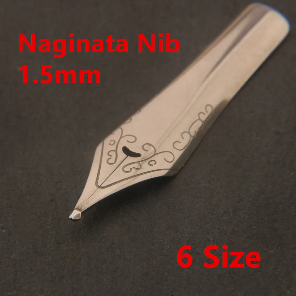Pluma estilográfica Naginata, 6 tamaños, 35mm, apta para 100 450 T1 C1, pluma estilográfica, papelería para escuela y oficina, bolígrafos de tinta, 1 ud.