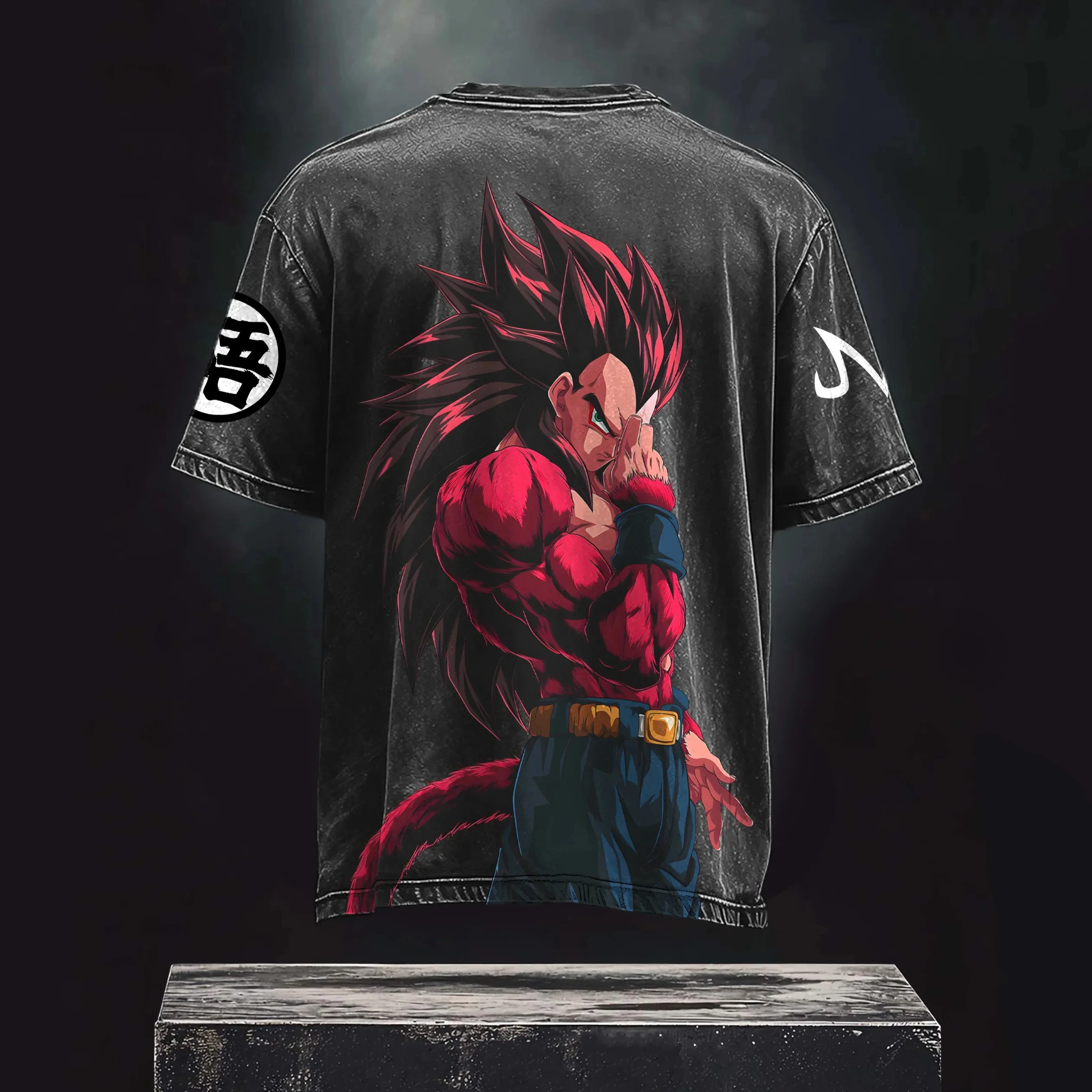 Koszulka Anime Dragon Ball Cosplay 2025 Bawełniana Krótki Rękaw Luźna Oversize Casual Sport Fitness Męska Odzież Harajuku