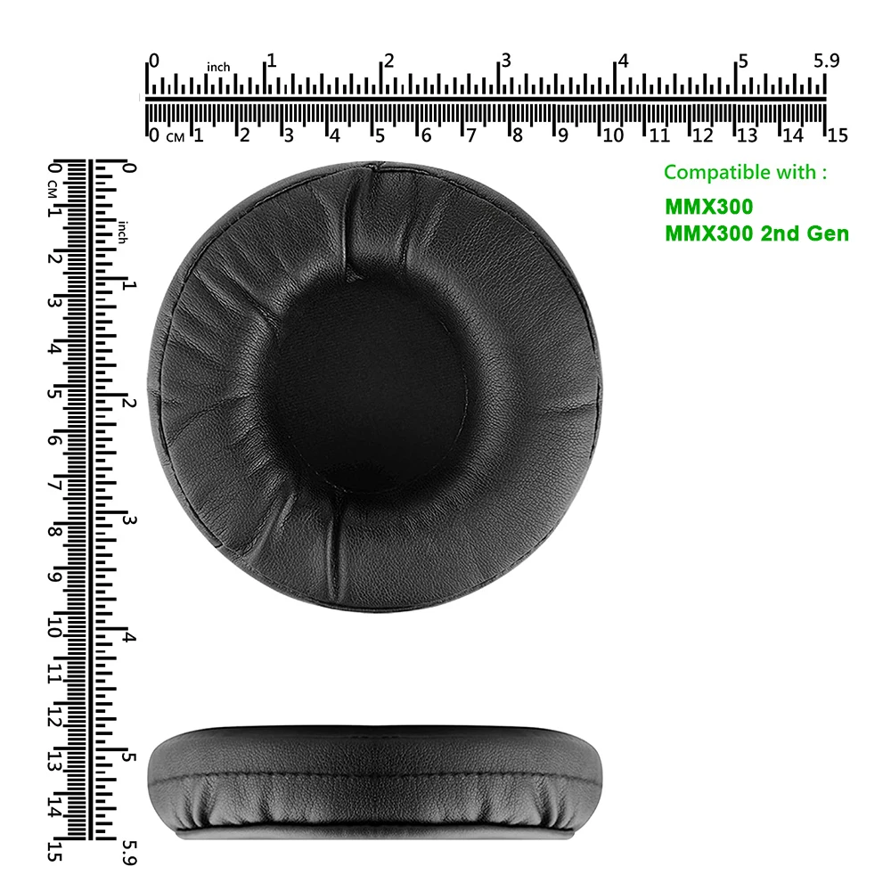 Almohadillas de diadema para auriculares Beyerdynamic MMX300 MMX 300 2ª generación para juegos