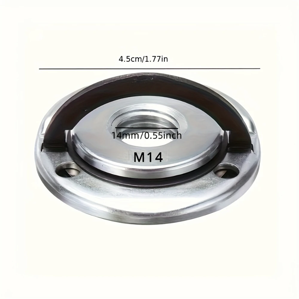 

1pcs M14 Angle Grinder Pressure Plates Quick Release Locking Grinder Pressing Plate Flange Nut Power Tool Accessories