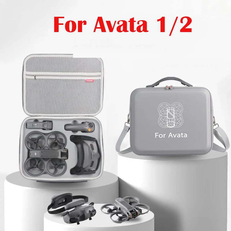For DJI Avata 1/ 2 Drone Portable Storage Bag Hard Shell Carrying Case Box Waterproof Anti-scratch Protective Case Accessories
