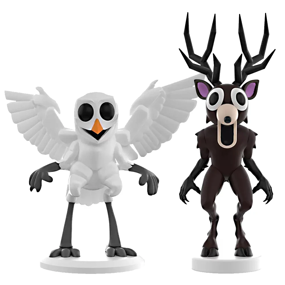 2025 Nieuwe Hot 99 Nachten in Het Bos Herten Uil Geit Monster Bouwstenen Set Model Gemonteerd Bouwstenen Beeldje Speelgoed gift