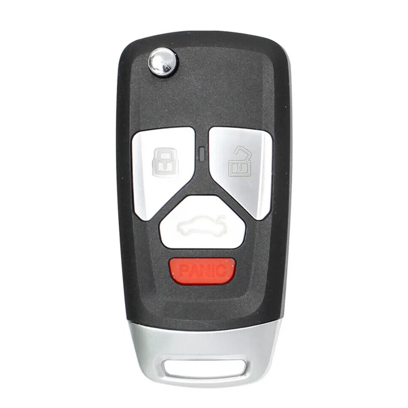 For KEYDIY NB27-4 KD Remote Control Car Key Universal 4 Button for Audi Style for KD900/KD-X2 KD MINI/ KD-MAX Programmer